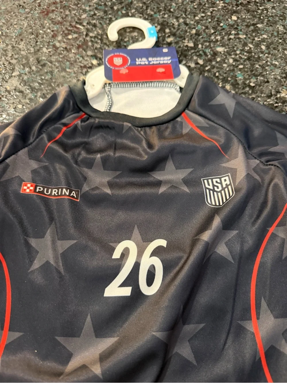 USA Soccer Pet Jersey Large World Cup Dog Sports Size Small NWT